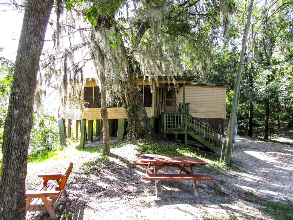 Outside view of A-Frame House