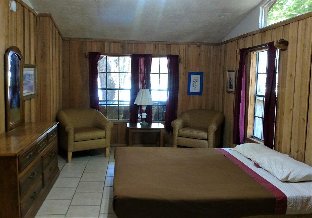 Bedroom at The Chalet House