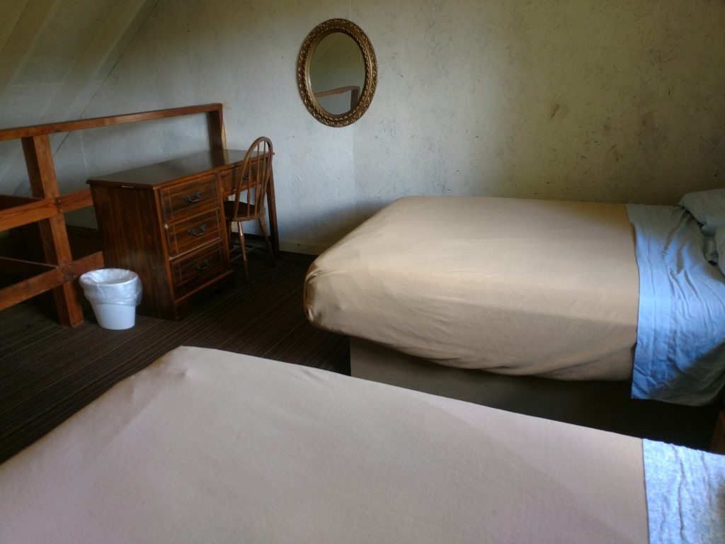 Desk & Beds in Loft