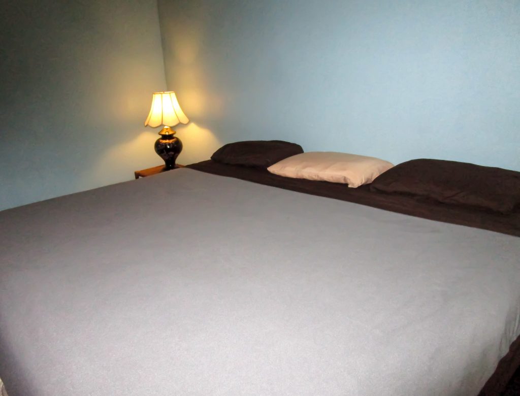 King Bed with Night Stand