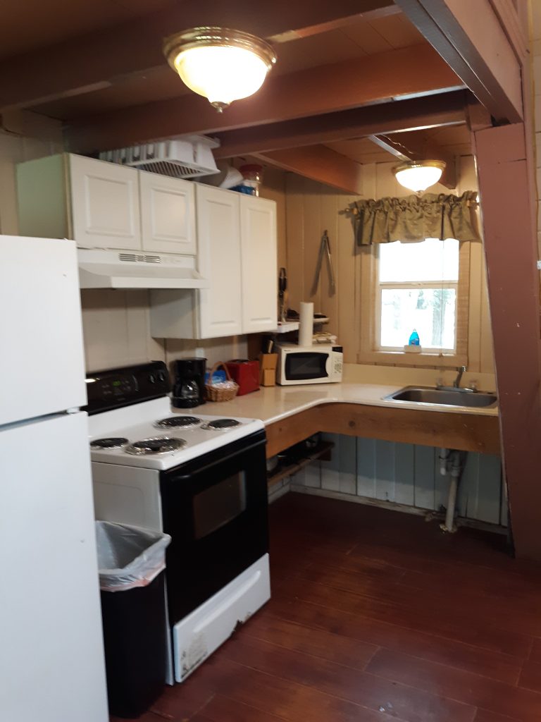 Kitchen Appliances in A-Frame House
