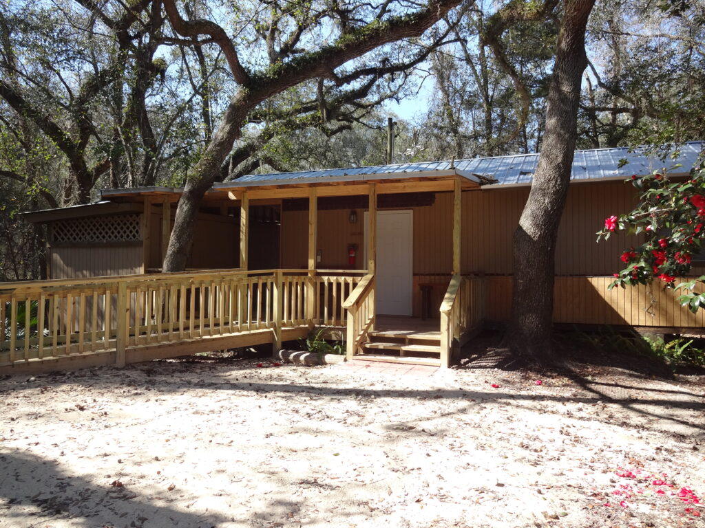 Another View of Spring House Front Porch. Stairs & Ramp