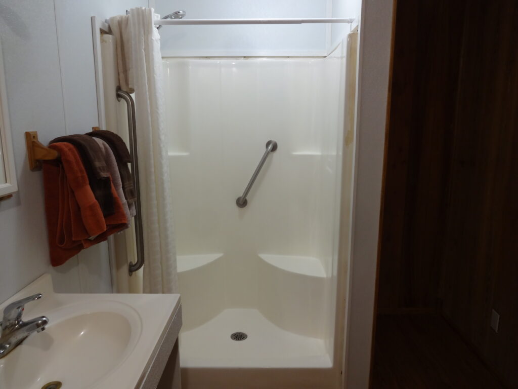 Shower & Sink at Spring House